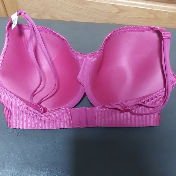 Victoria's Secret Vibrant Pink Bra Lightly Lined 34DD NWT - Picture 5 of 5